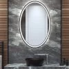 Brilliance Oval Lighted Mirror