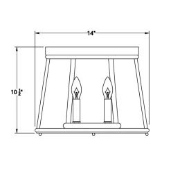 Daulle Outdoor Ceiling Light