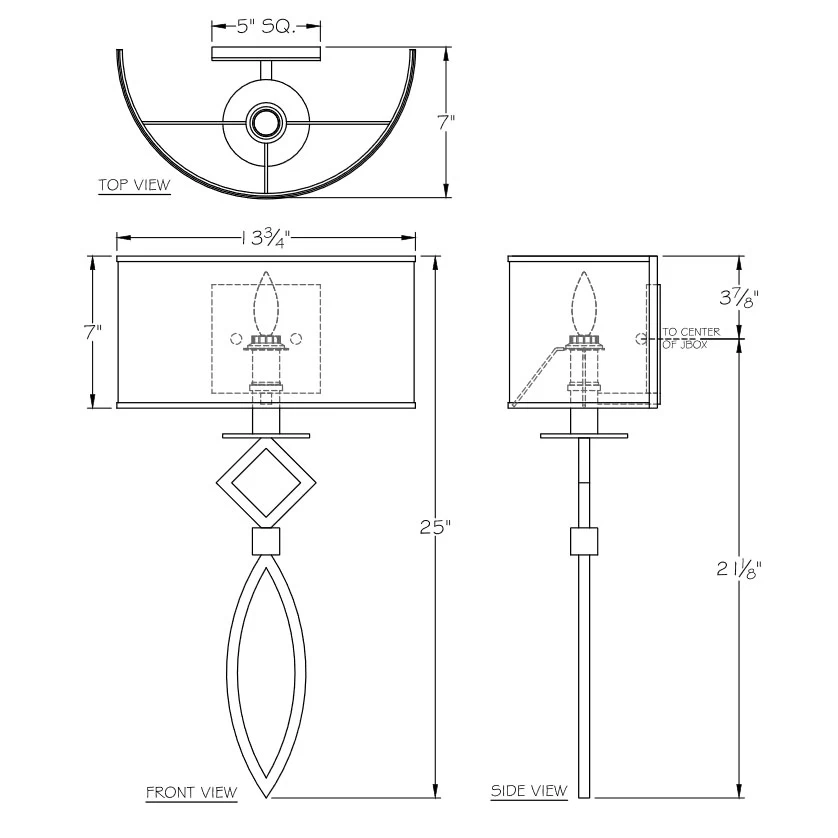 Cienfuegos Shade Wall Sconce