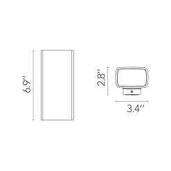 Climber 87 Outdoor Wall Sconce