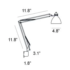 Naska Plug-in Wall Sconce