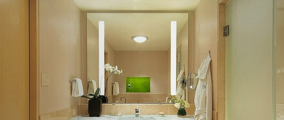 Fusion Lighted Mirror With TV - Image 3