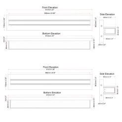 Fusion Bathroom Vanity Light
