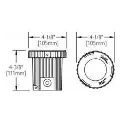IUL516 LED Composite Inground Uplight
