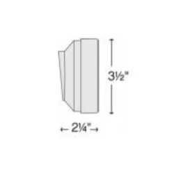 Hardy Island 12V Round Louvered Deck Light