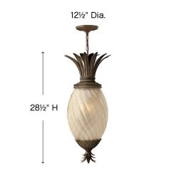 Pineapple 120V Outdoor Pendant