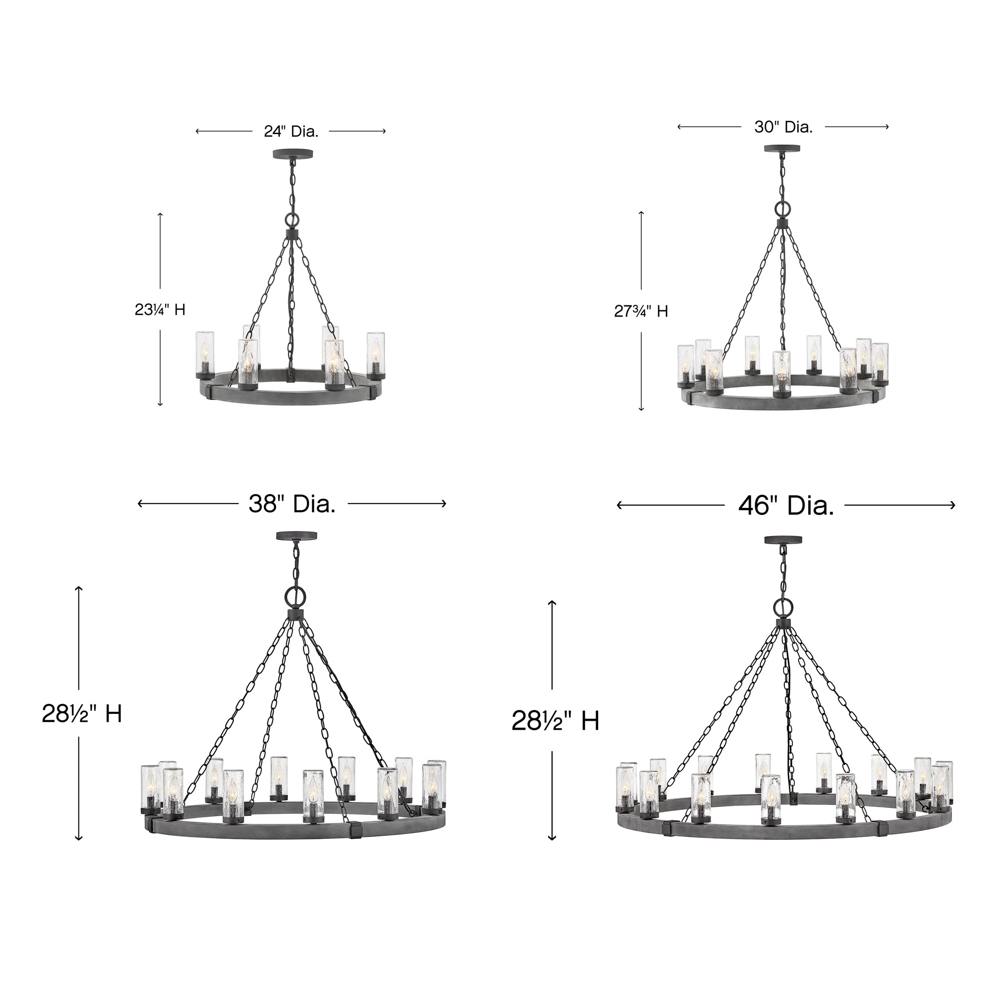 Sawyer Outdoor Chandelier