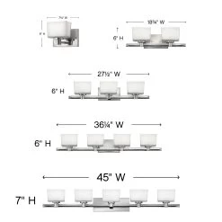 Taylor Bathroom Vanity Light