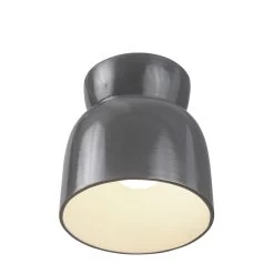 Ceramic Hourglass Outdoor Dark Sky Ceiling Light Fixture