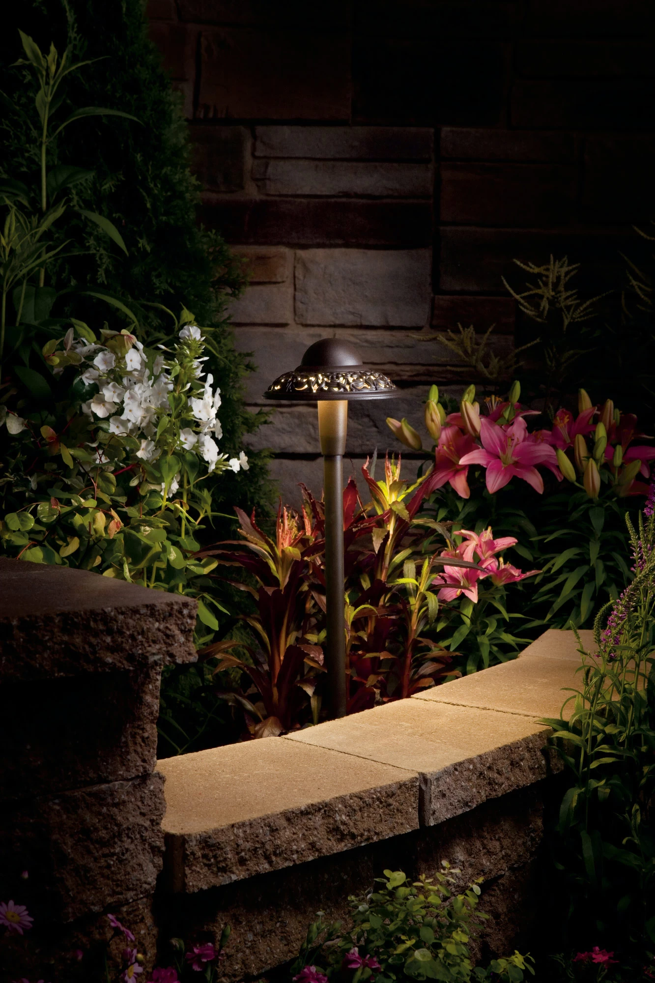 Pierced Dome Path Light 12V - Image 2