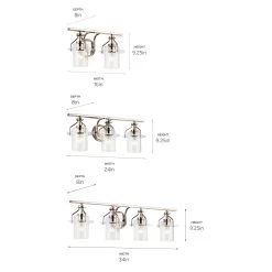Everett Bathroom Vanity Light