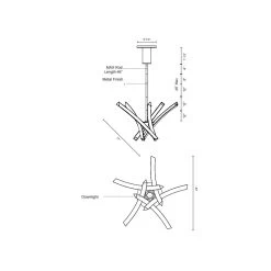 Kattari Outdoor Pendant