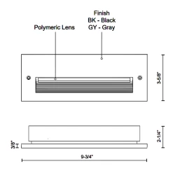 Newport ER7120 Recessed Step Light