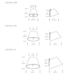 Lana Plug-in Wall Sconce