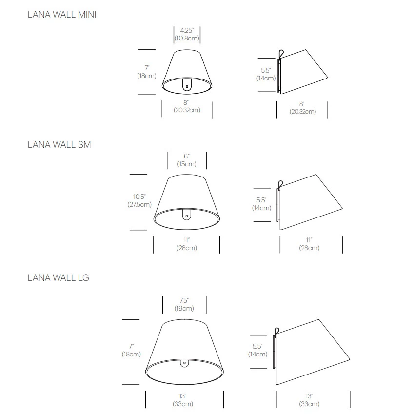 Lana Plug-in Wall Sconce