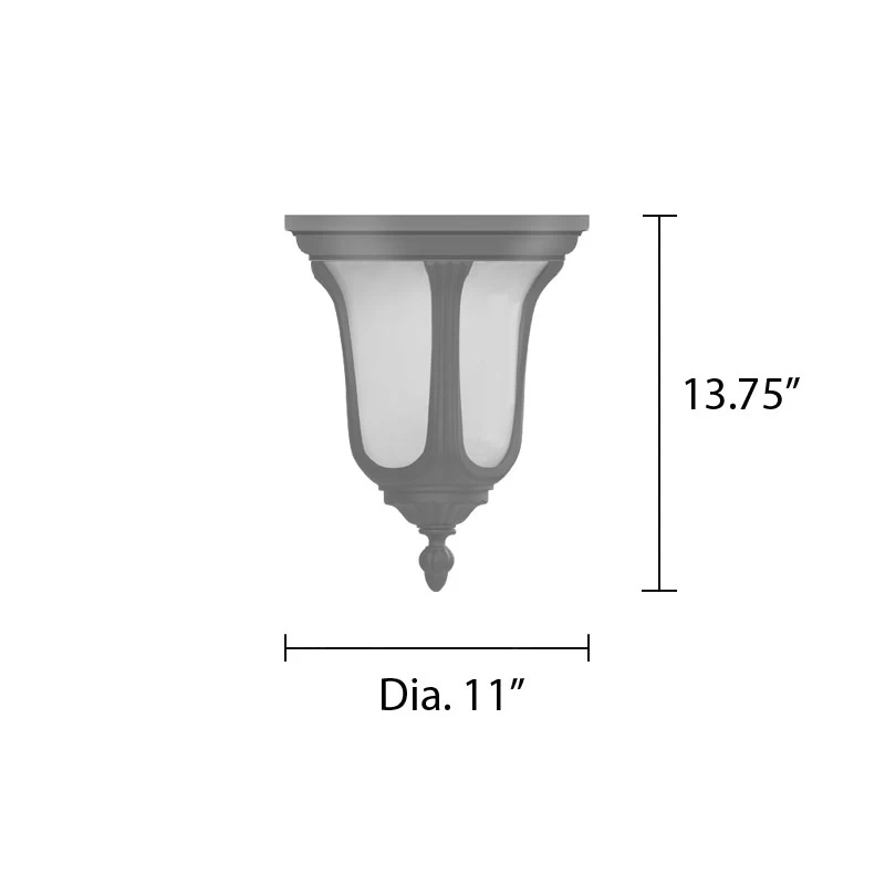 Livex Lighting Oxford Outdoor Ceiling Light Fixture