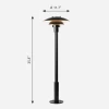 Louis Poulsen PH 3 - 2 1/2 Outdoor Bollard