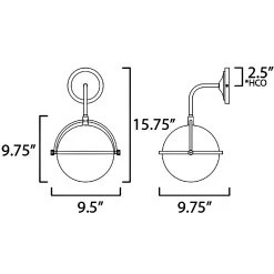Duke Outdoor Wall Sconce