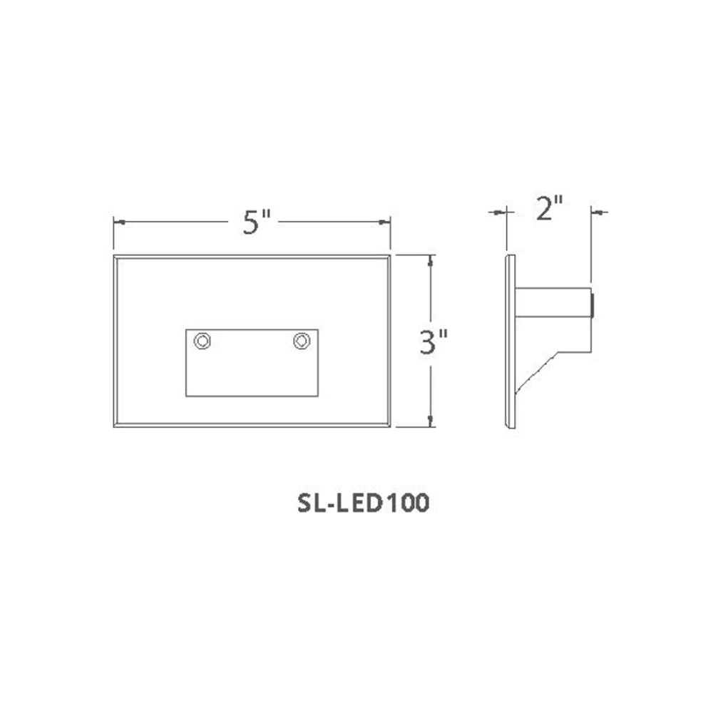 Horiztonal Step Light