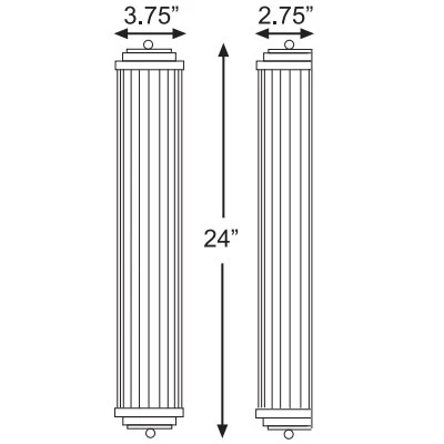Model 336 FL Wall Light
