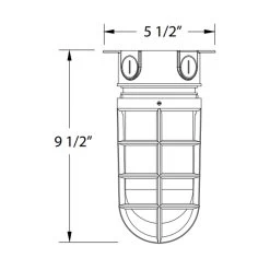 Vaportite Outdoor Ceiling Light Fixture