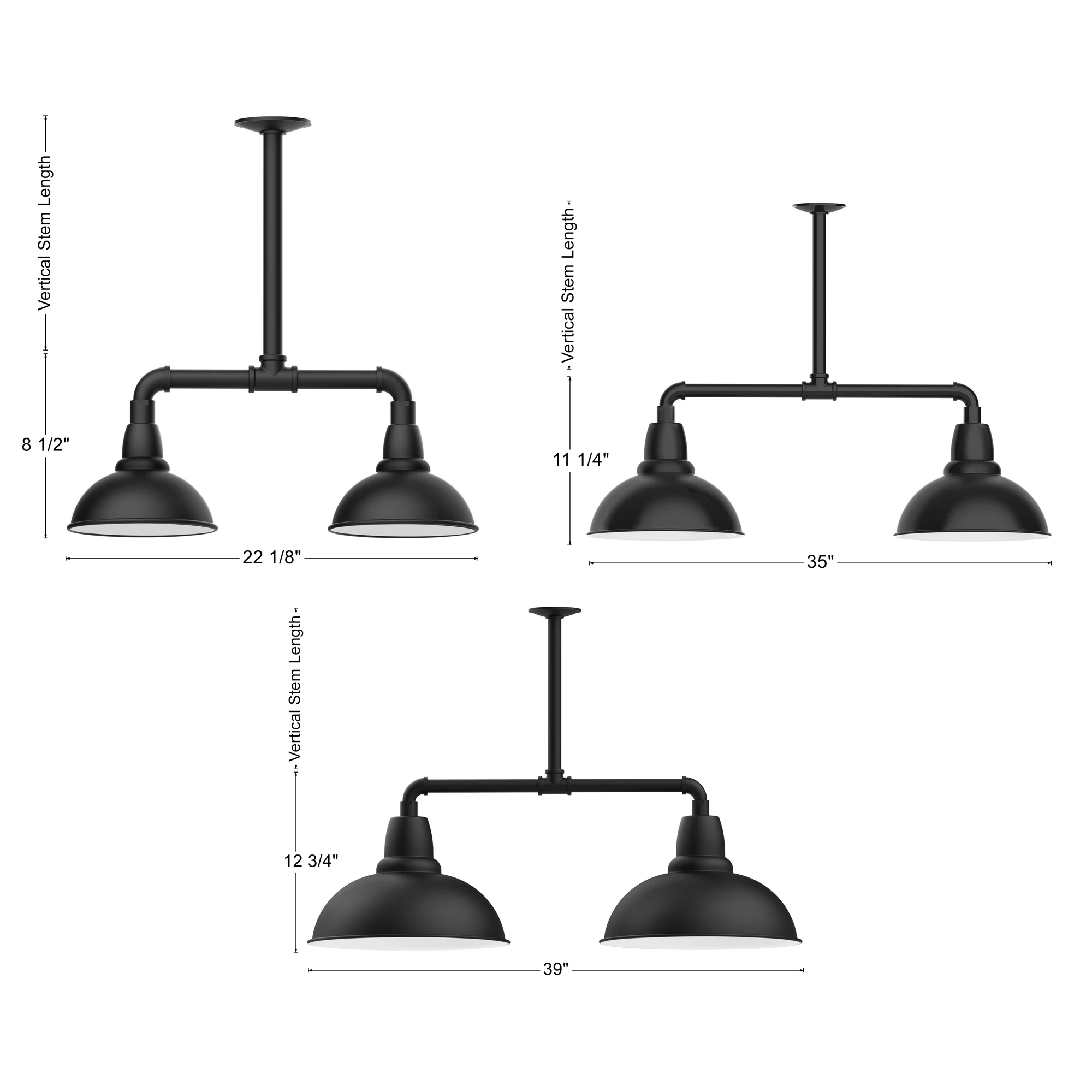 Cafe Linear Outdoor Pendant