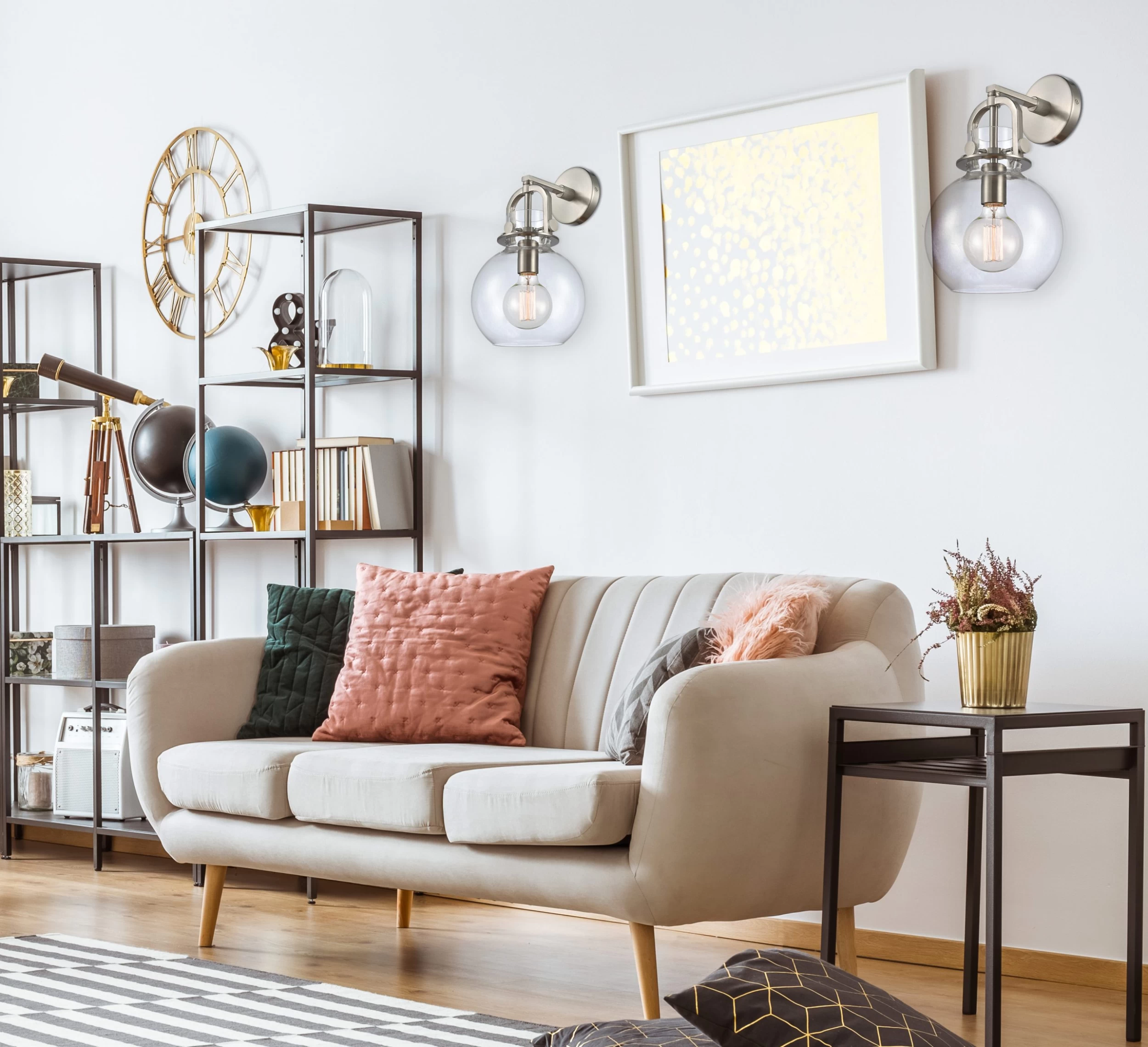 Newton Sphere Wall Sconce - Image 3