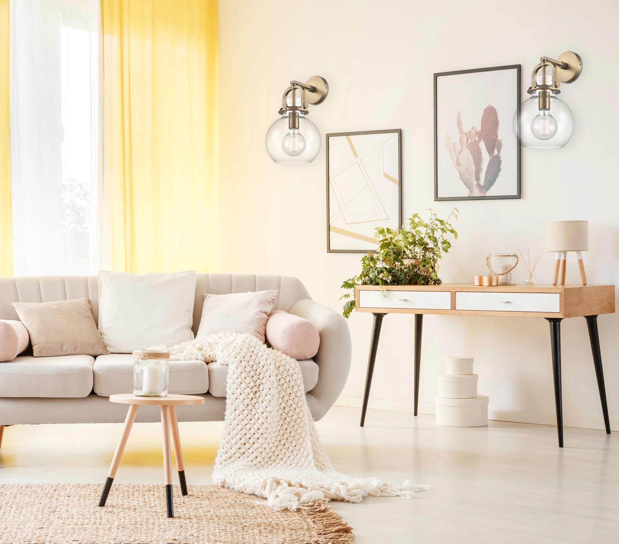 Newton Sphere Wall Sconce - Image 4