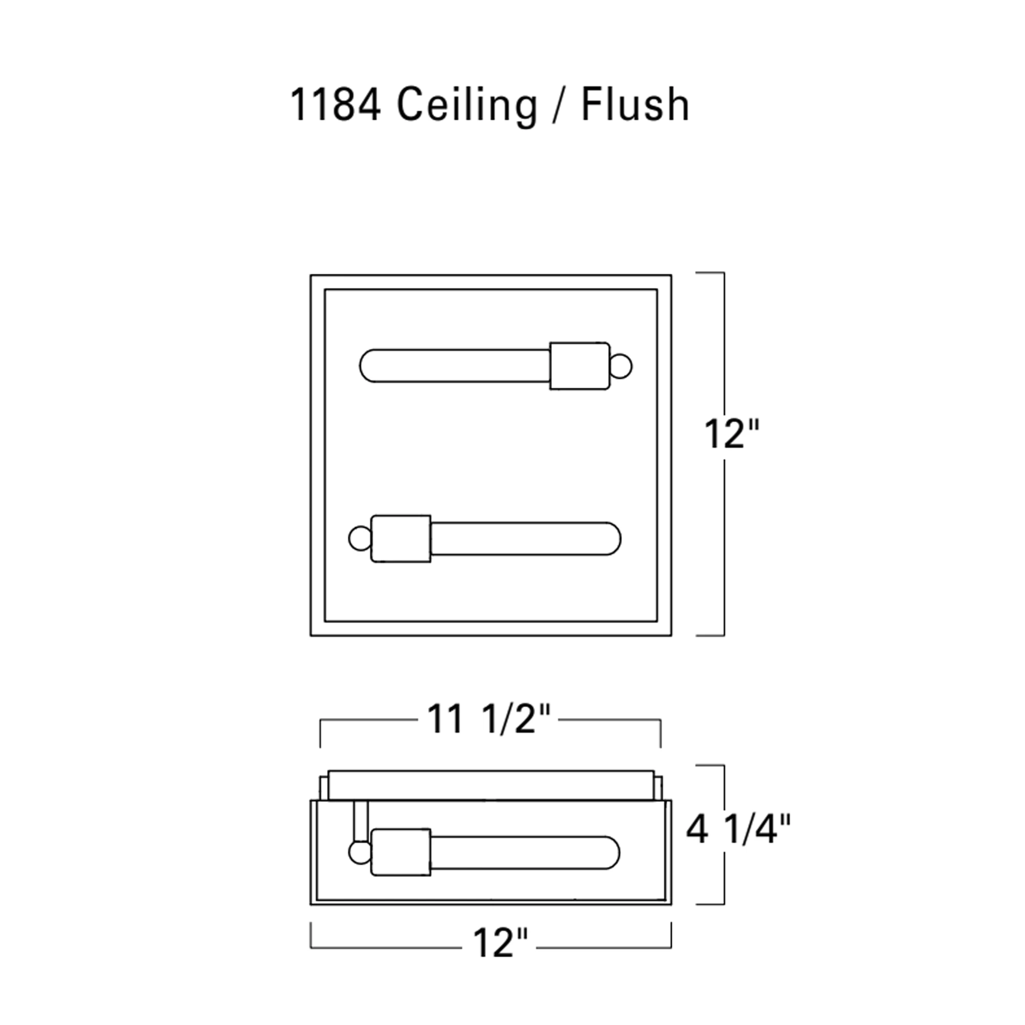 Capture Outdoor Semi Flush Ceiling Light
