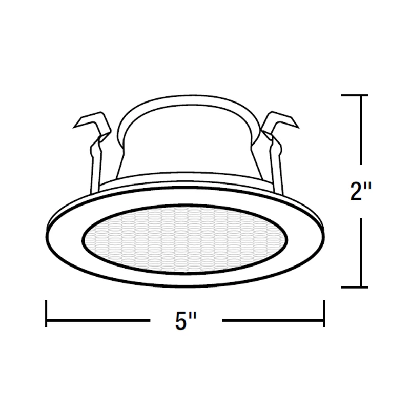NL Series 4IN RD Albalite Lensed Trim