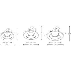 Cobalt RD Retrofit Adjustable Downlight