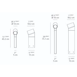 Artemide Oblique Outdoor Path Light