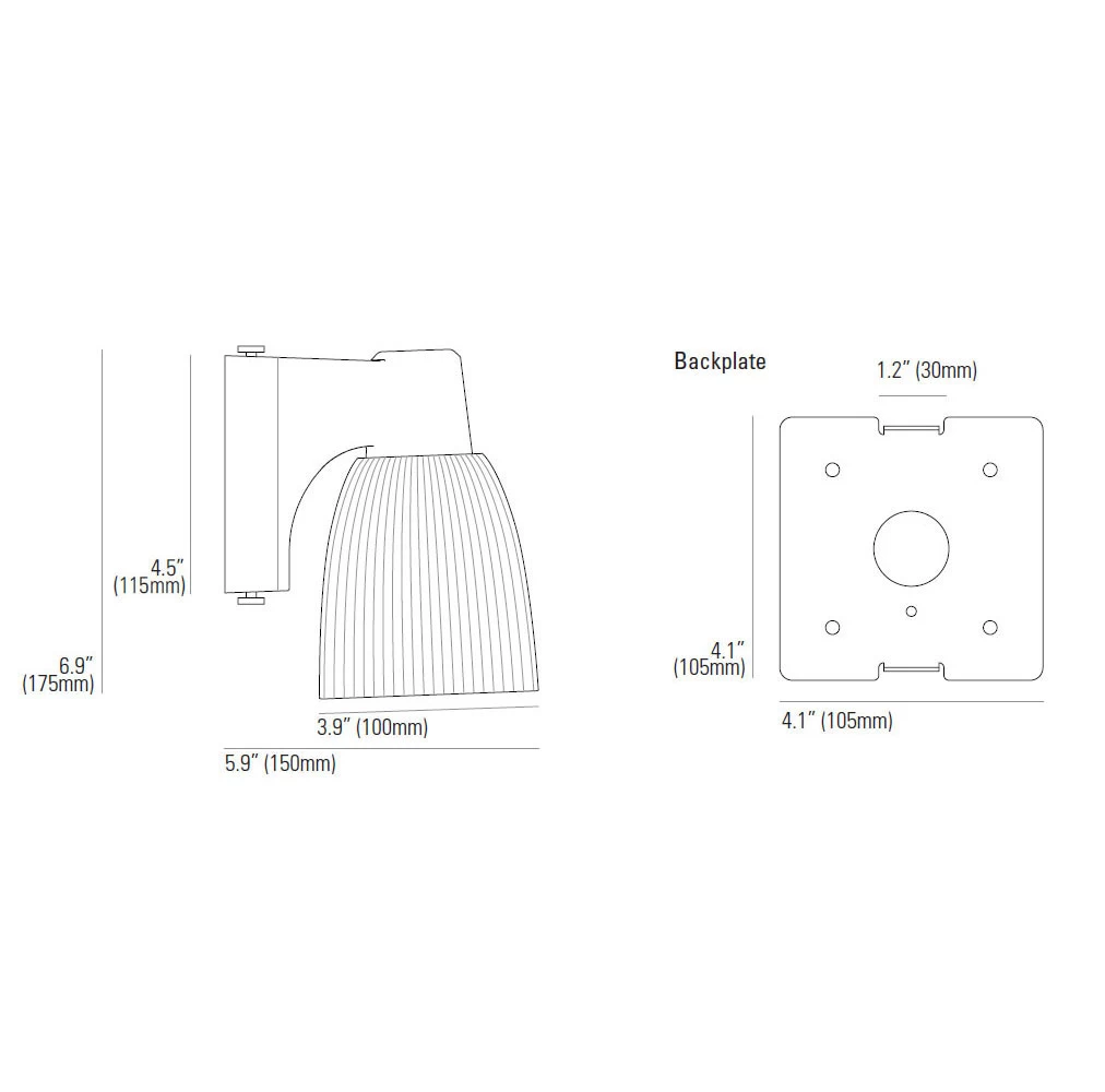 Minster 1 Wall Sconce