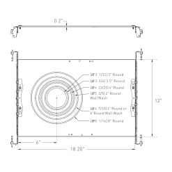 Commercial J-Box New Construction Frame