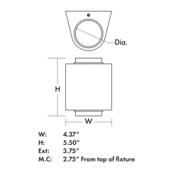Rico Outdoor Wall Sconce
