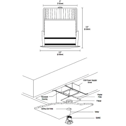 Sun3C Indoor/Outdoor Ceiling LED Downlight