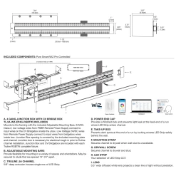 TruLine .5A Trucolor RGBTW Plaster-In LED System