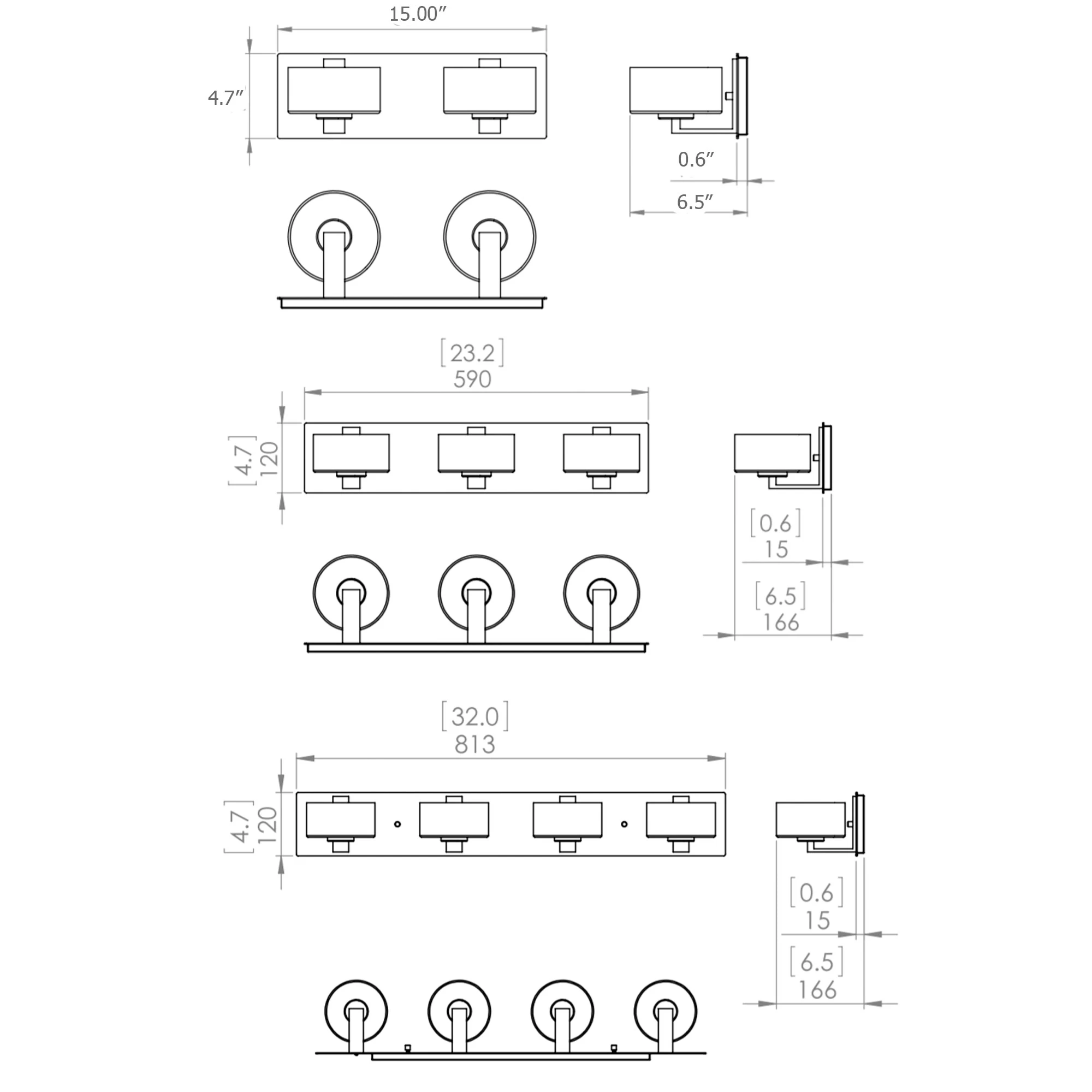 Princeton Bathroom Vanity Light