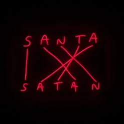 Seletti Santa Satan Plug-in Wall Sconce