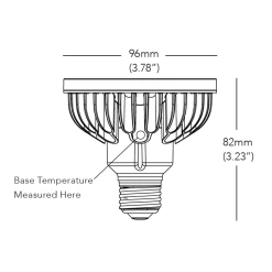 Brilliant HL PAR30S Med Base 14W 120V 9Deg 2700K 92CRI