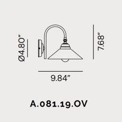 Country II Curved Wall Sconce