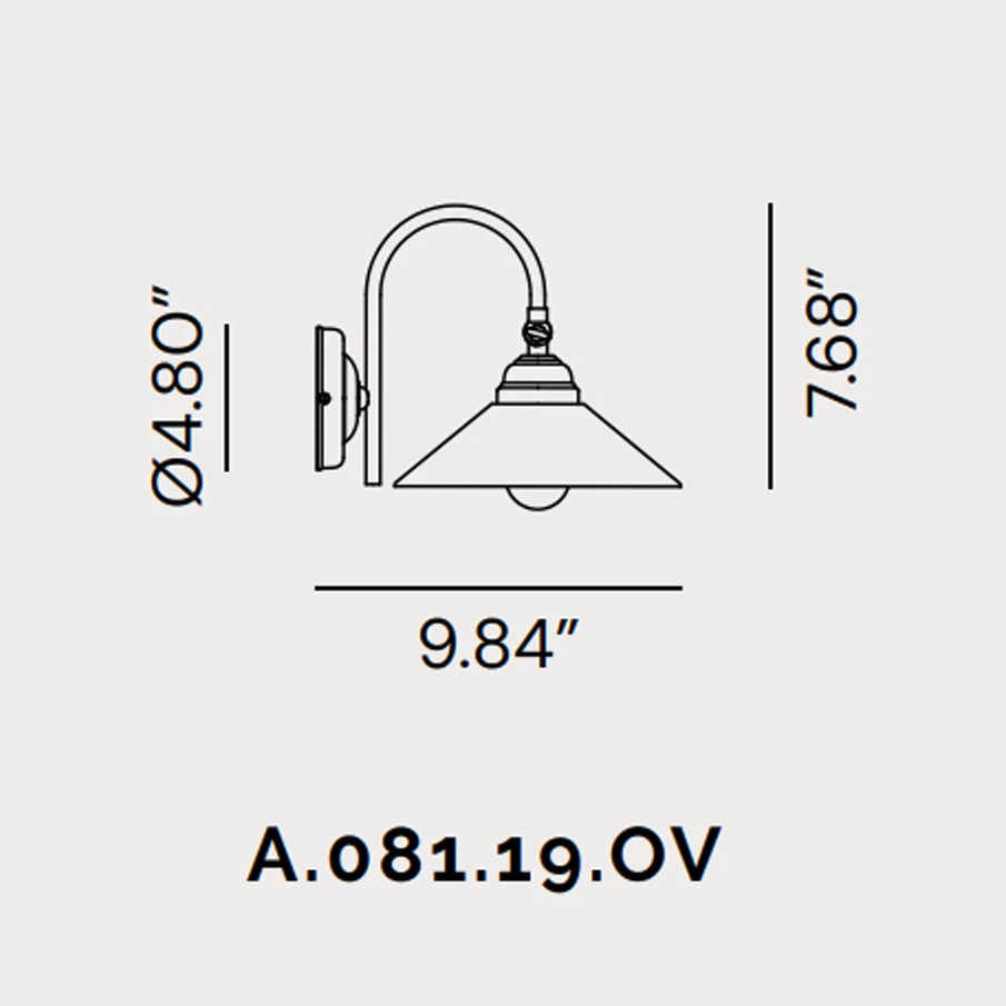 Country II Curved Wall Sconce