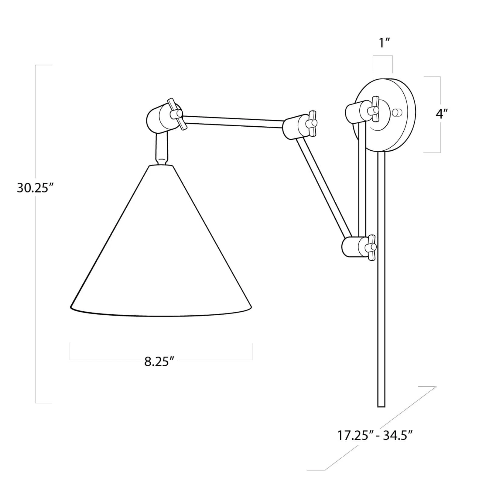 Coastal Living Zig-Zag Task Sconce