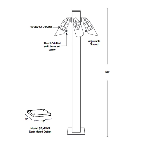 23D Outdoor Path Light 12V