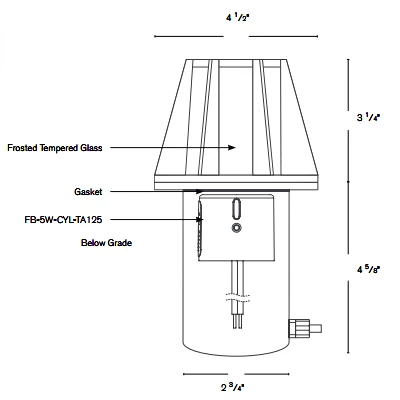 51-07 Outdoor In-Ground Marker Light 120V