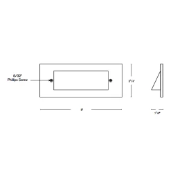 RBS-LG Outdoor Wall/Step Faceplate