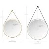 Madeleine Illuminated Wall Mirror