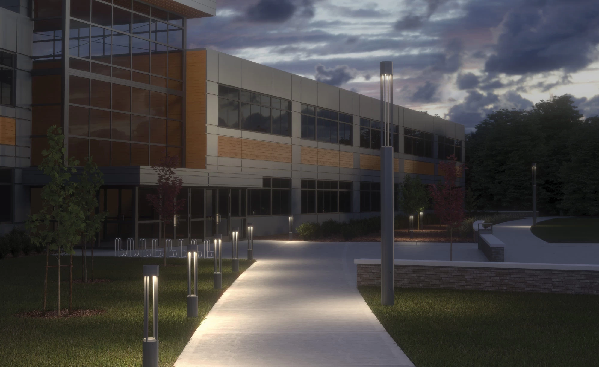 Turbo Outdoor Column Light - Image 2