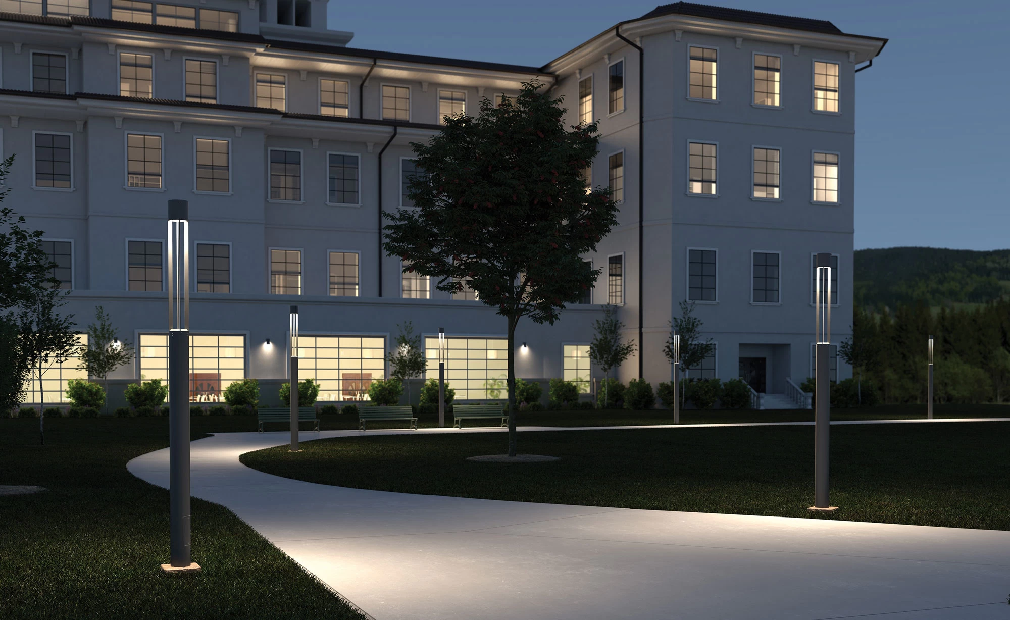 Turbo Outdoor Column Light - Image 7