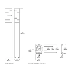 Revel Outdoor Bollard Light